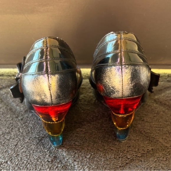 Poetic License Black Peep-Toe Heels - Picture 4 of 6